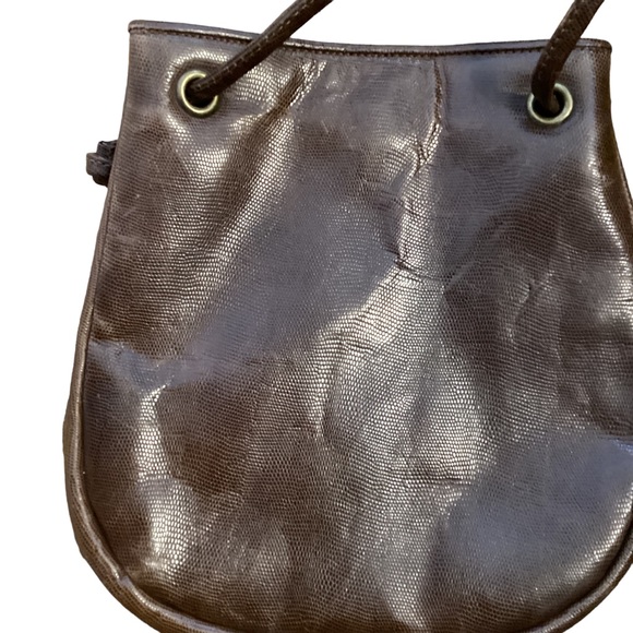 Sharif vintage small crossbody bag in earth tones Made in USA - Picture 6 of 9